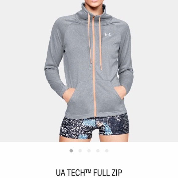 women's under armour tech full zip jacket